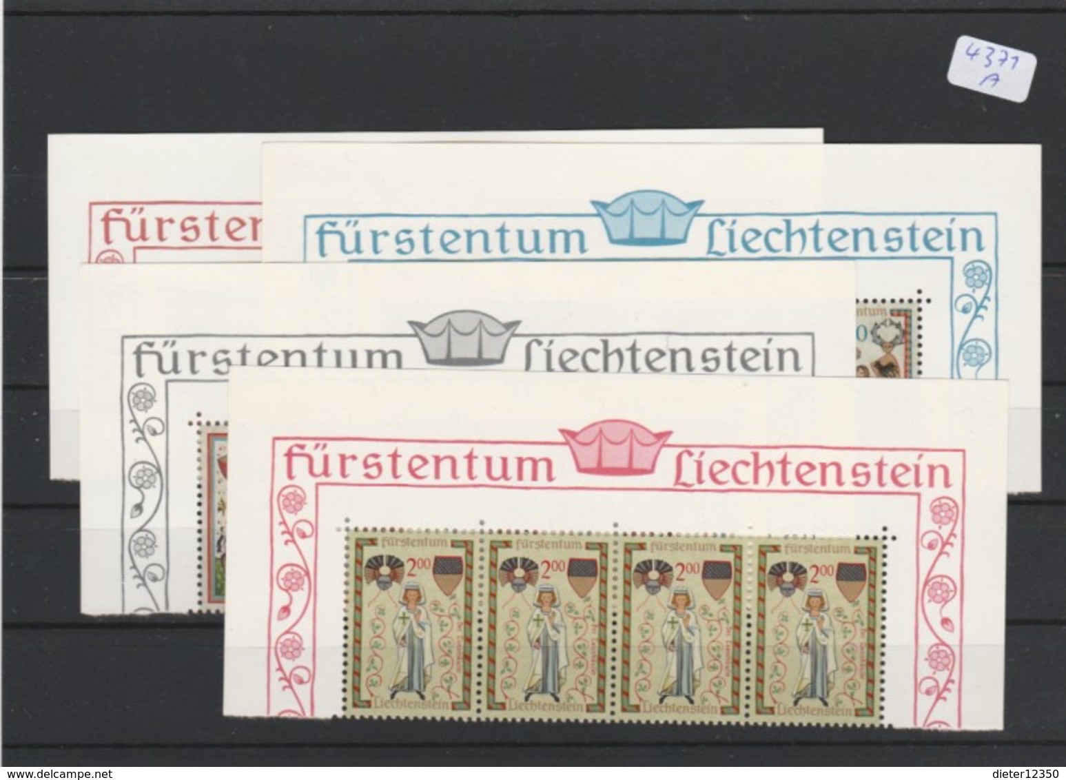 Liechtenstein   Posten/Lot  Postfrisch **        4x  MiNr. 420-423 - Sonstige & Ohne Zuordnung