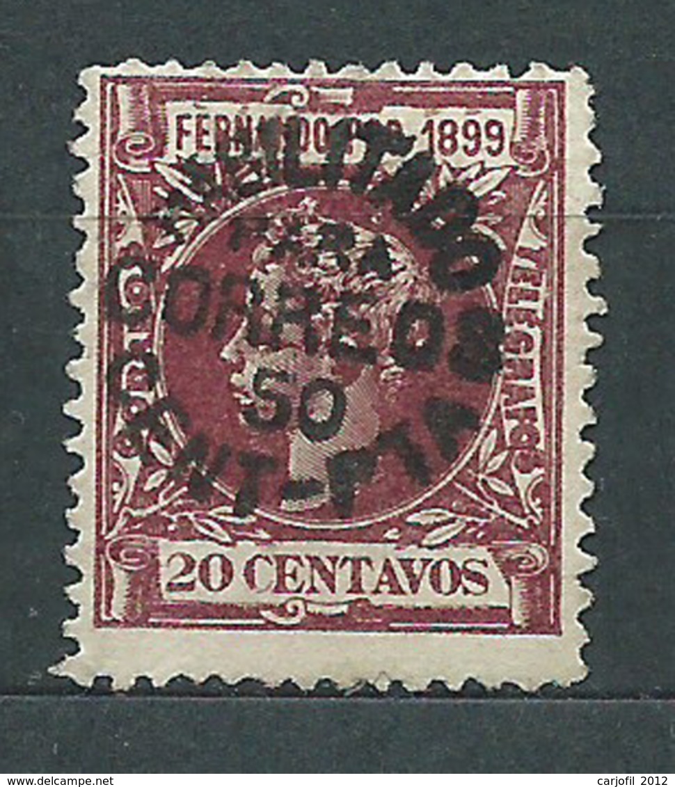 Fernando Poo Sueltos 1900 Edifil 71 (*) Mng - Fernando Po