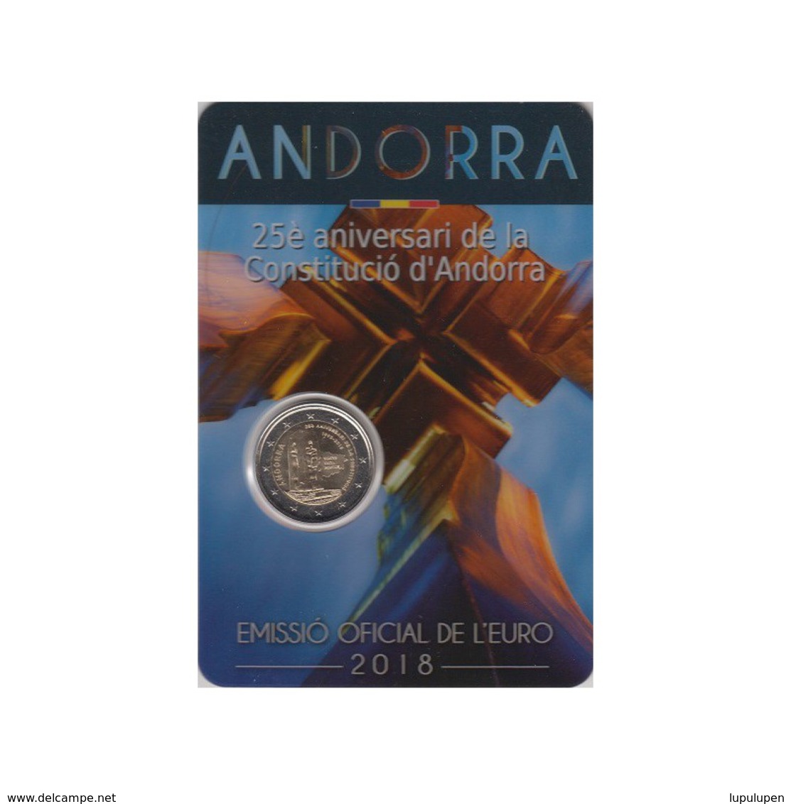 Moneda 2€ 2018 "Constitución" - Andorra