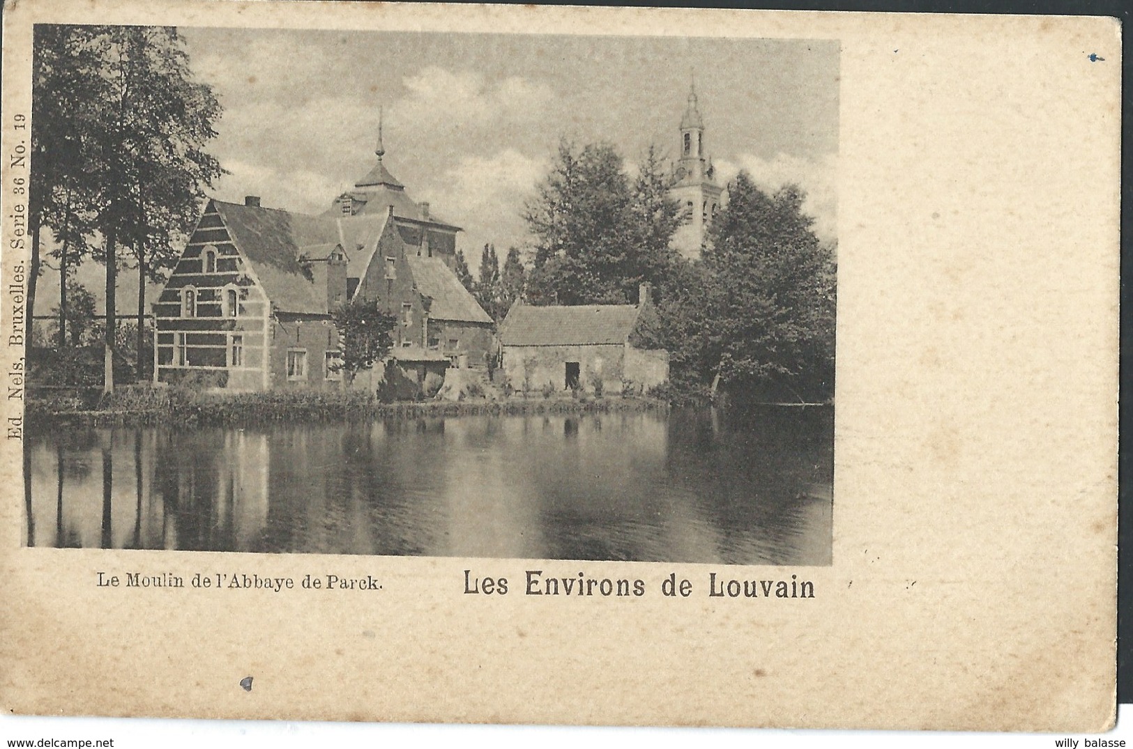 CPA Le Moulin De L'Abbaye De Parck Les Environs De Louvain - Leuven