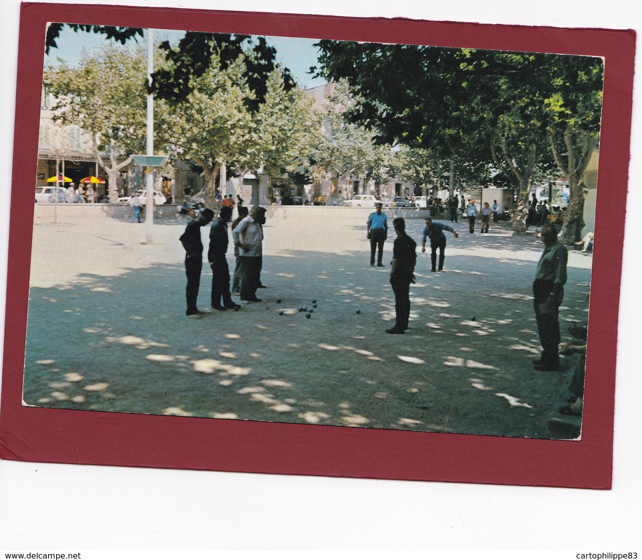 SCÉNES PROVENÇALES LA PETANQUE JEUX DE BOULES  VAR  LA VALETTE - Pétanque