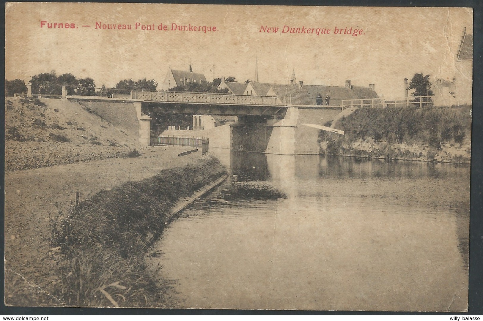 CPA FURNES Nouveau Pont De Dunkerque - Veurne