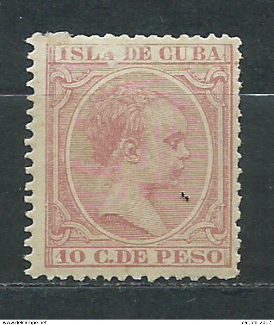 Cuba Sueltos 1891 Edifil 128 * Mh - Kuba (1874-1898)