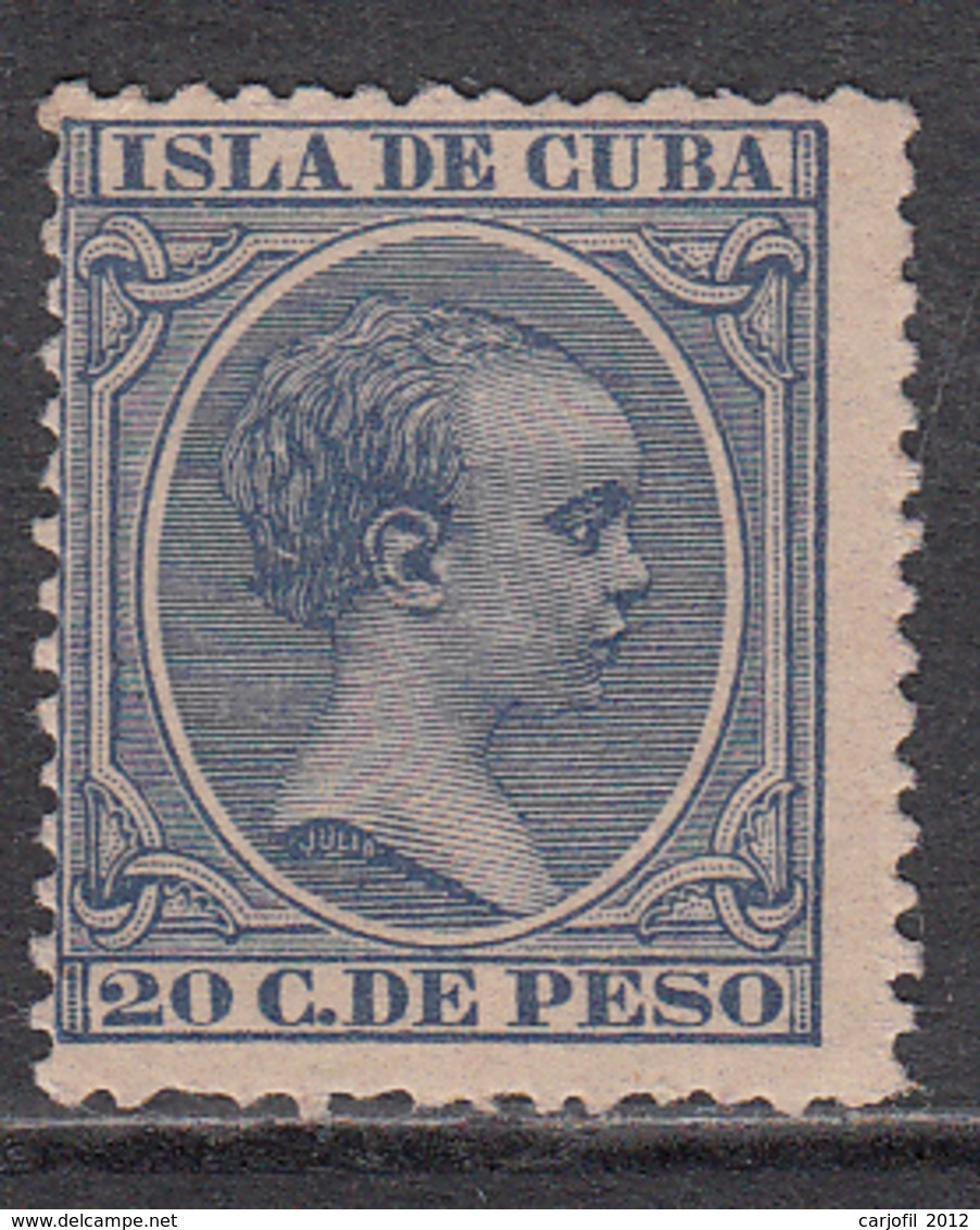 Cuba Sueltos 1891 Edifil 129 * Mh - Cuba (1874-1898)