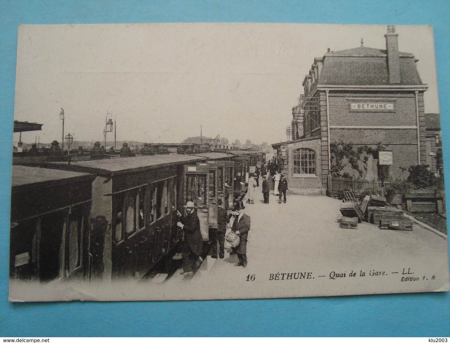 62 - Béthune - Quai De La Gare - 1915 - Bethune