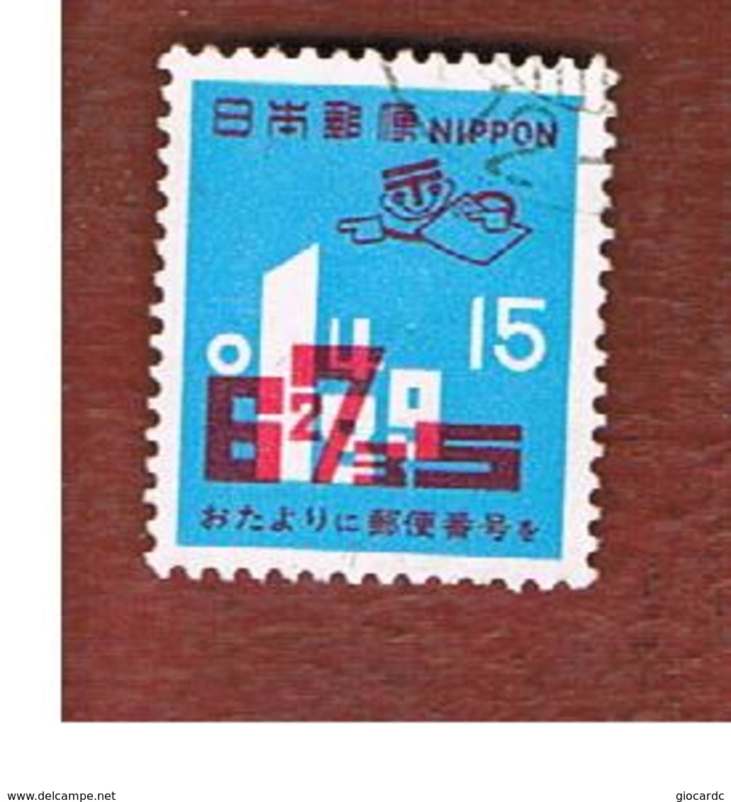 GIAPPONE  (JAPAN) - SG 1264 -   1971 POSTAL CODE CAMPAIGN - USED° - Usati