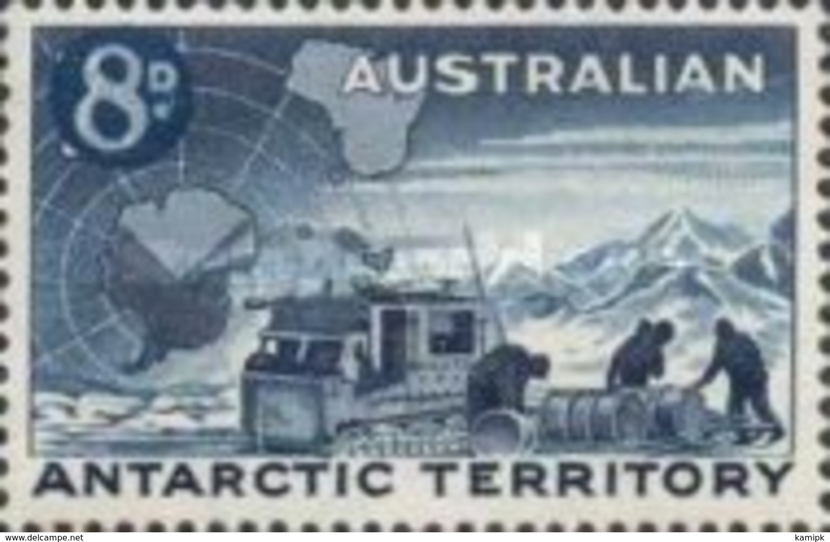 MH STAMPS - Australian-Antarctic - Antarctic Research	-1959 - Mint Stamps