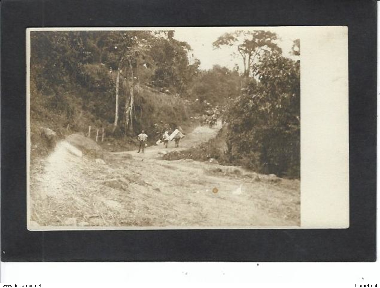 CPA Colombie Colombia Non Circulé Carte Photo RPPC Voir Scan Du Dos Cachet Photographe Bogota - Colombia