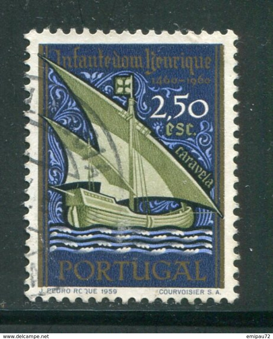 PORTUGAL- Y&T N°874- Oblitéré (bateau) - Bateaux