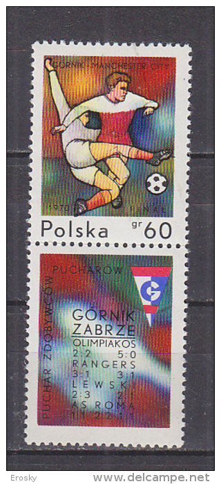 R3385 - POLOGNE POLAND Yv N°1858 ** Football - Neufs