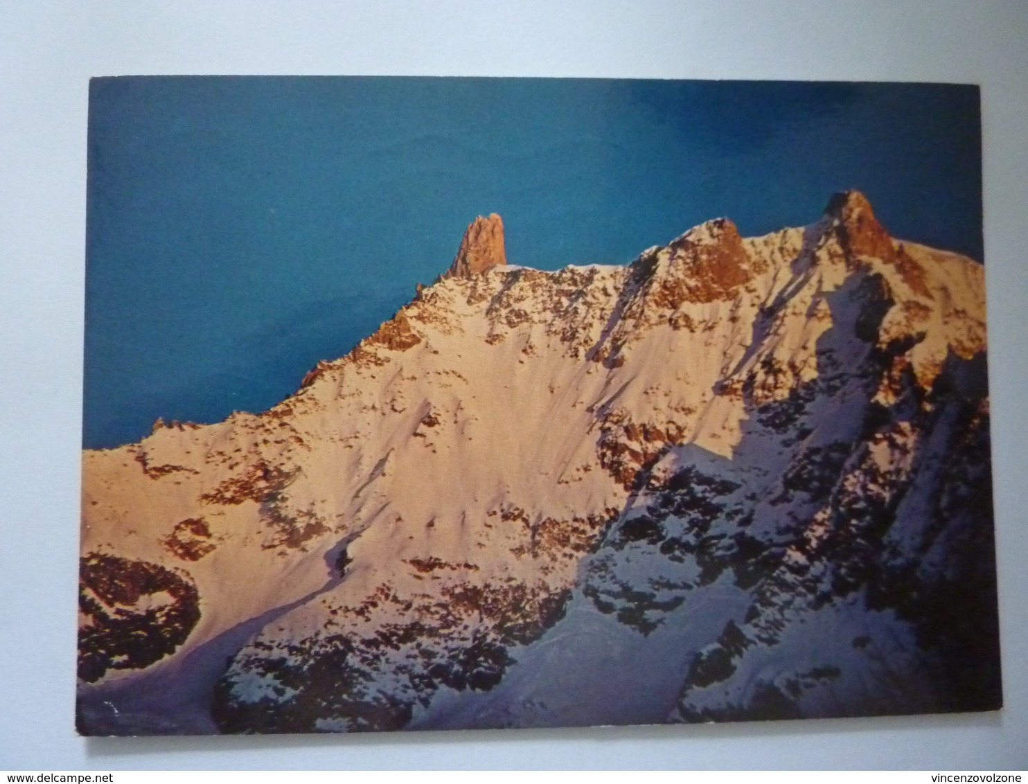 Cartolina Viaggiata  "Gruppo Del Monte Bianco" 1991 - Altri & Non Classificati