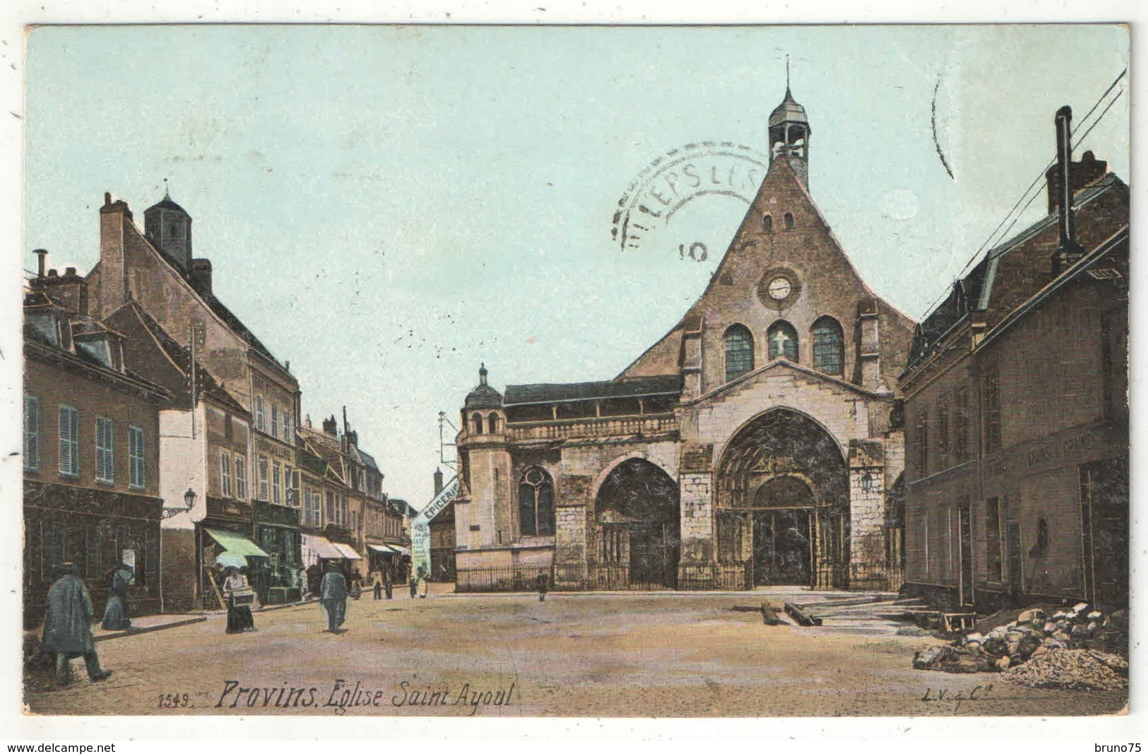 77 - PROVINS - Eglise Saint-Ayoul - LV 1549 - 1924 - Provins