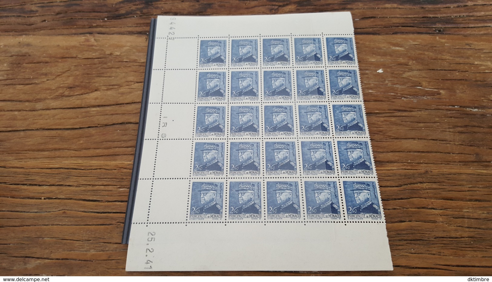 LOT 441524 TIMBRE DE MONACO NEUF** LUXE FEUILLE - Collections, Lots & Séries