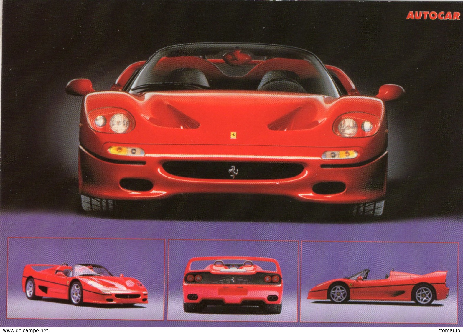 Ferrari F-50  -  1999   -  CPM - Turismo