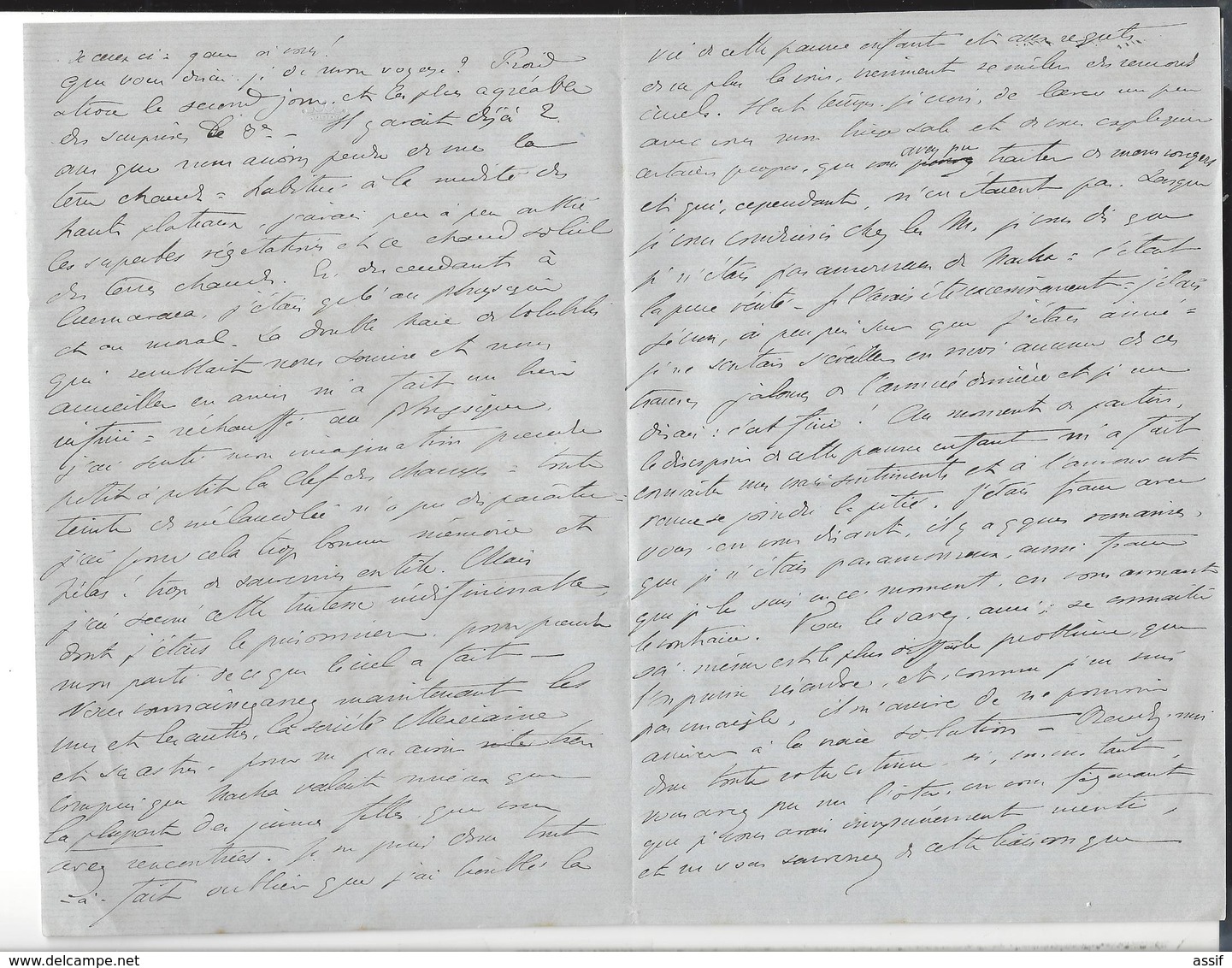 MEXIQUE MEXICO  Autographe Jules De Rafélis De St-Sauveur  (Lieutenant 1866 ) 3 è Zouaves  71 Lettres  270  P. 1864 /67 - Autres & Non Classés