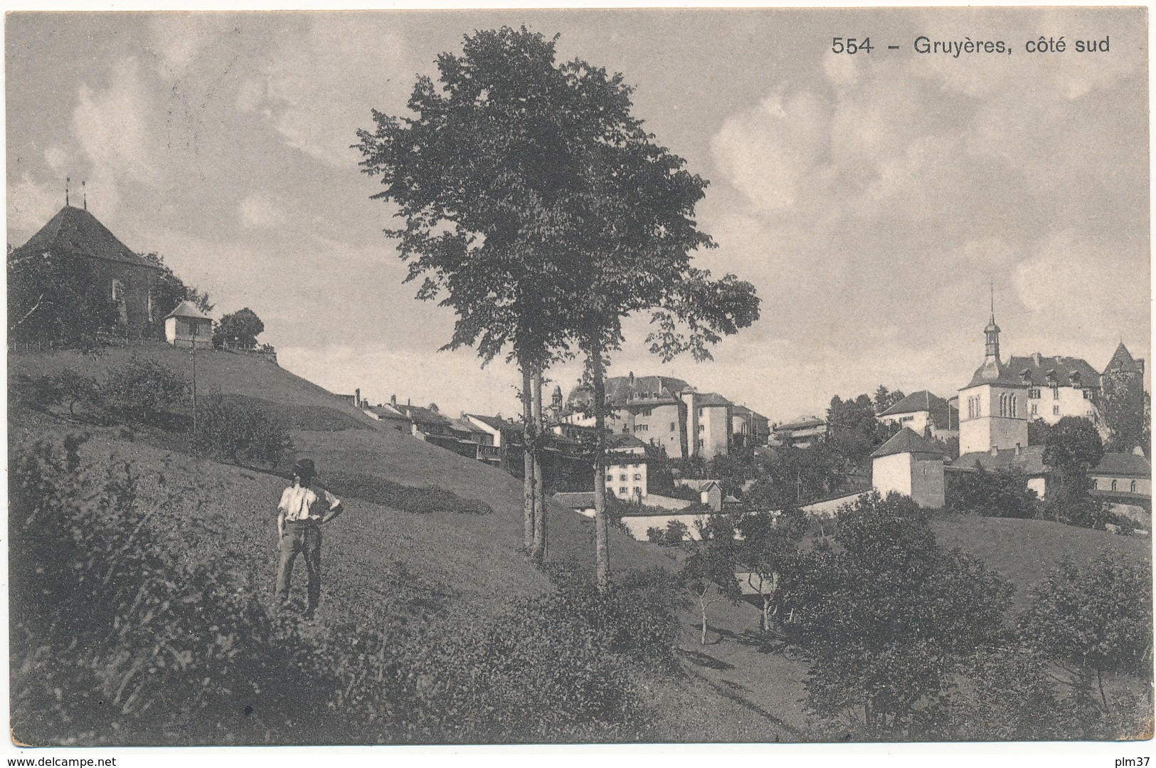 GRUYERES, Coté Sud -  FR - Gruyères