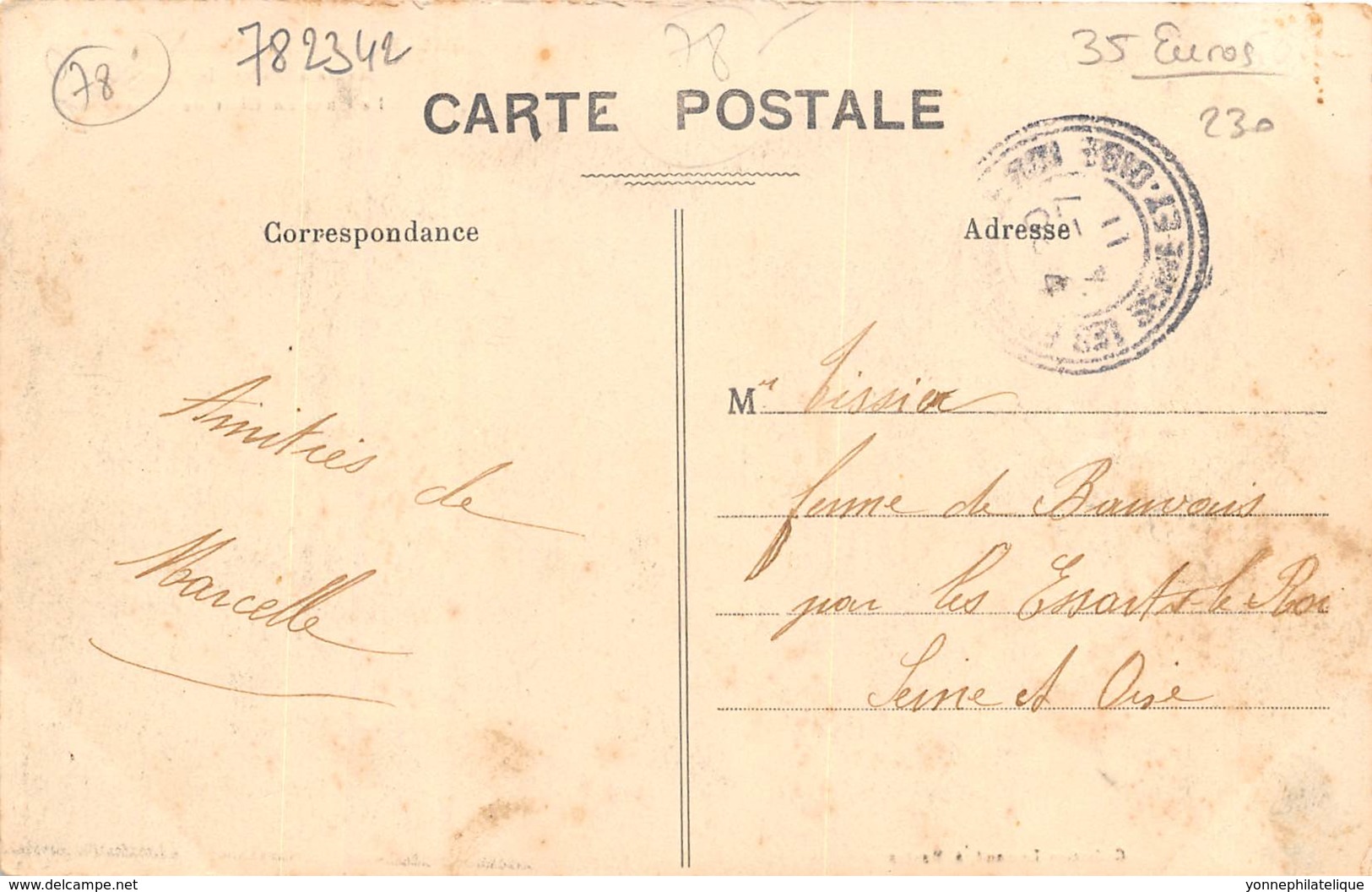 78 - Yvelines / Maule - 782342 - Cavalcade 1911 - Beau Cliché Animé - Maule