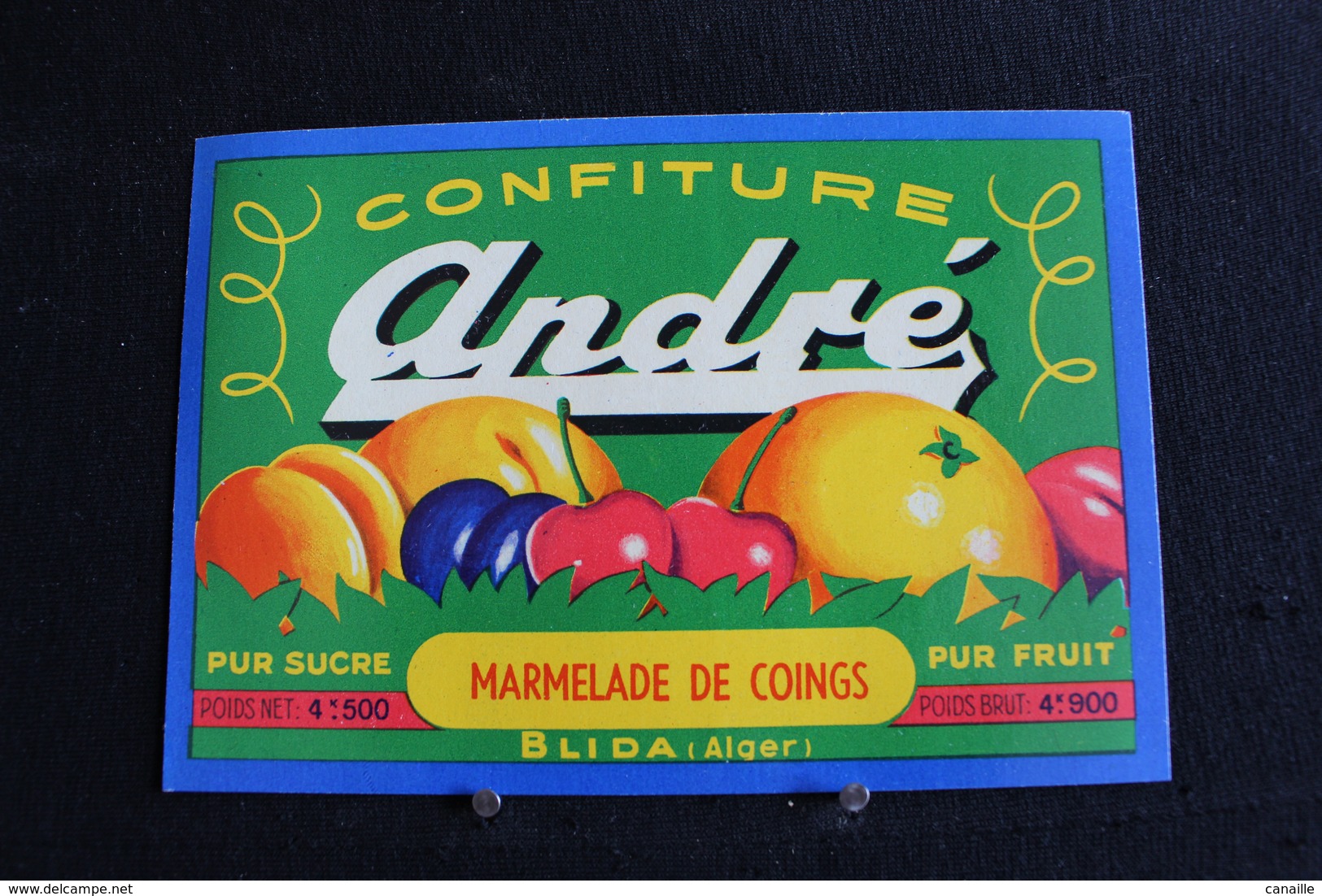 Vi-Pa / Confiture Aux Marmelade De Goings - De La Marque - ANDRÉ - Fabrication A Blida, Algerie - Fruits Et Légumes