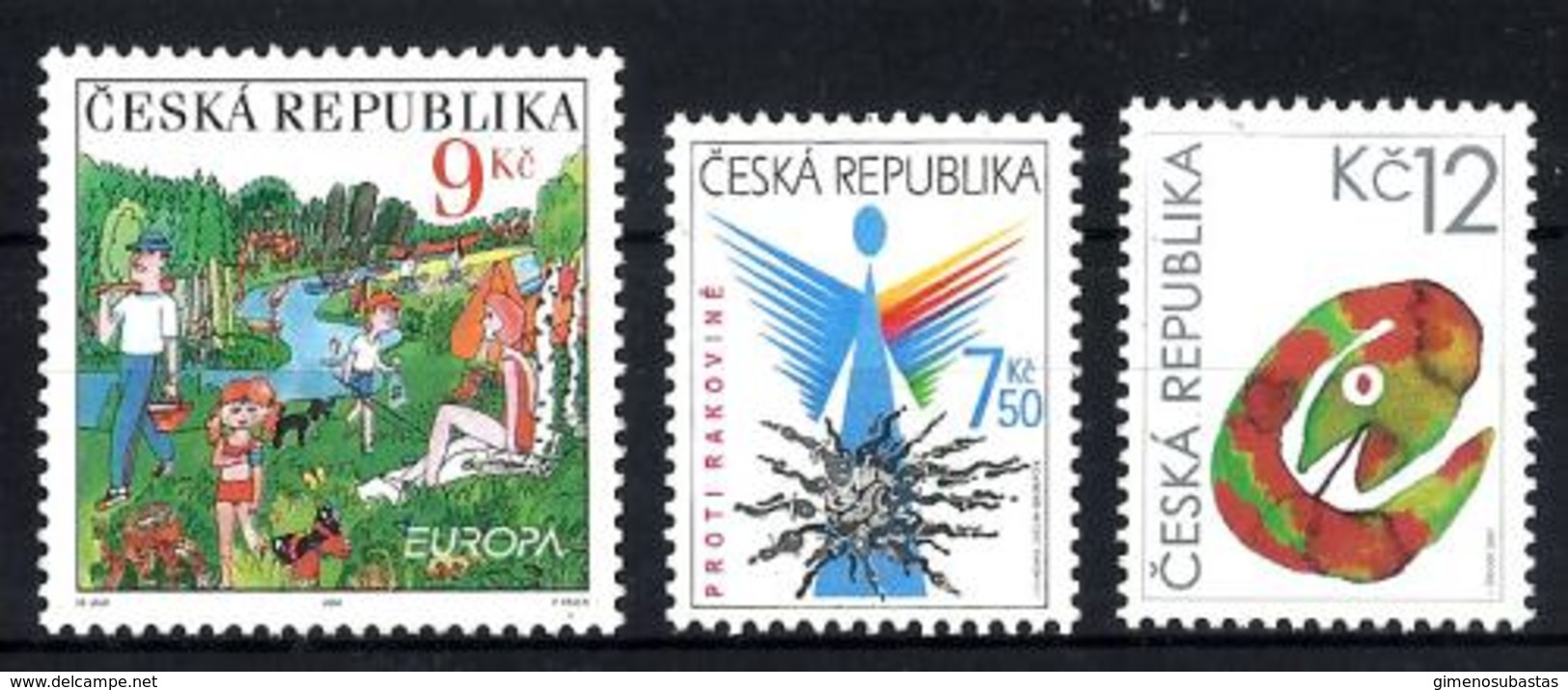 Chequia 3 Series En Nuevo - Unused Stamps