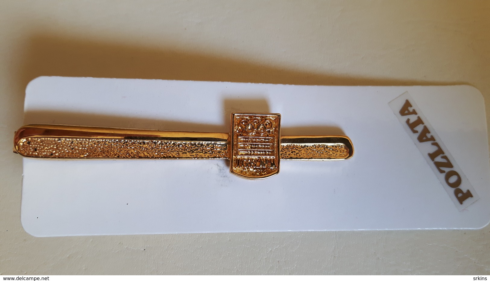 Shield Tie Clip NOC Yugoslavia (SRJ)  Olympic Games Sidney 2000 Olympics Olympia National Committee Original Package - Uniformes Recordatorios & Misc