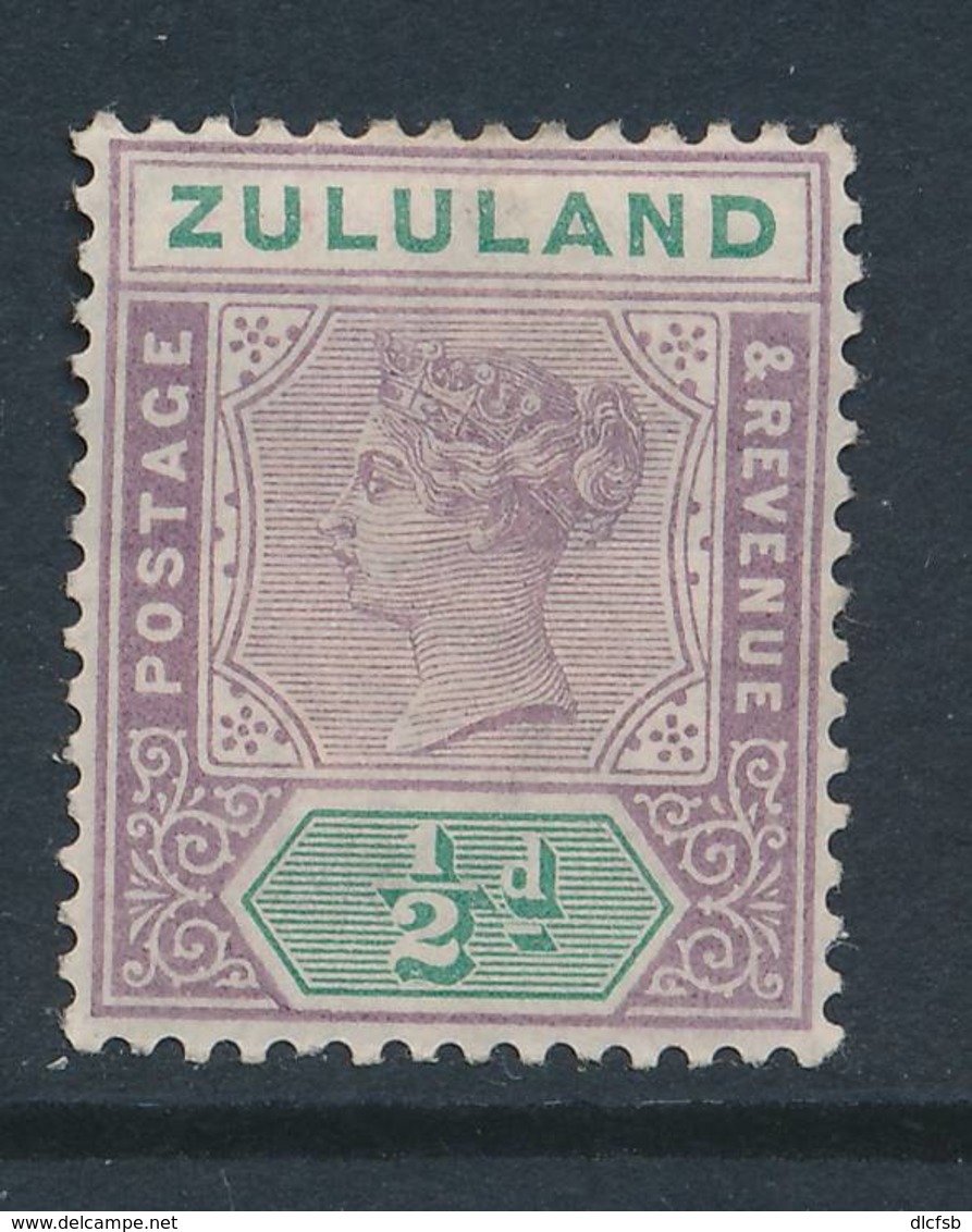 ZULULAND, 1894 ½d  Very Fine MM, Cat £7 - Zululand (1888-1902)