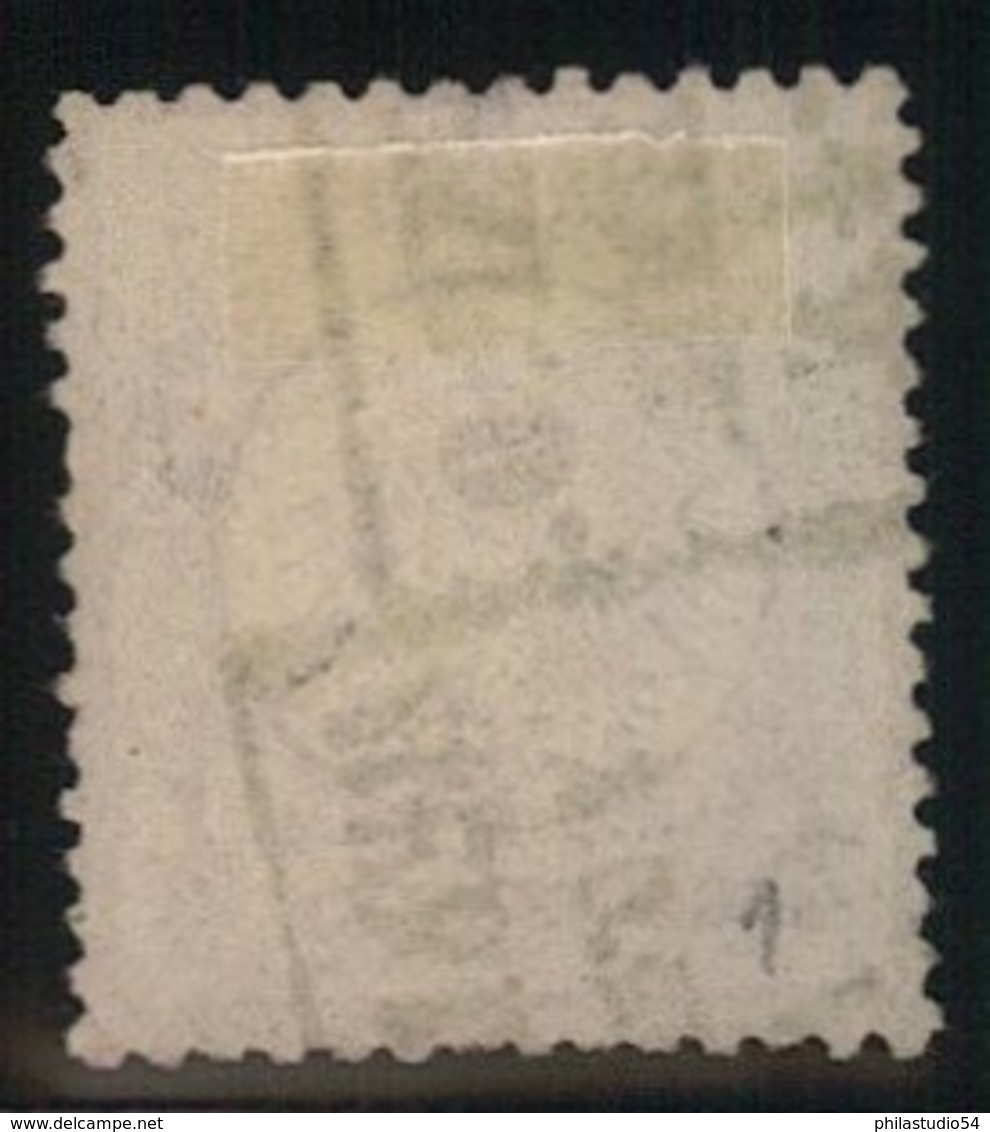 1872: Michel-Nr. 1, 1/4 Groschen Kleiner Brustschild (120,-) - Oblitérés