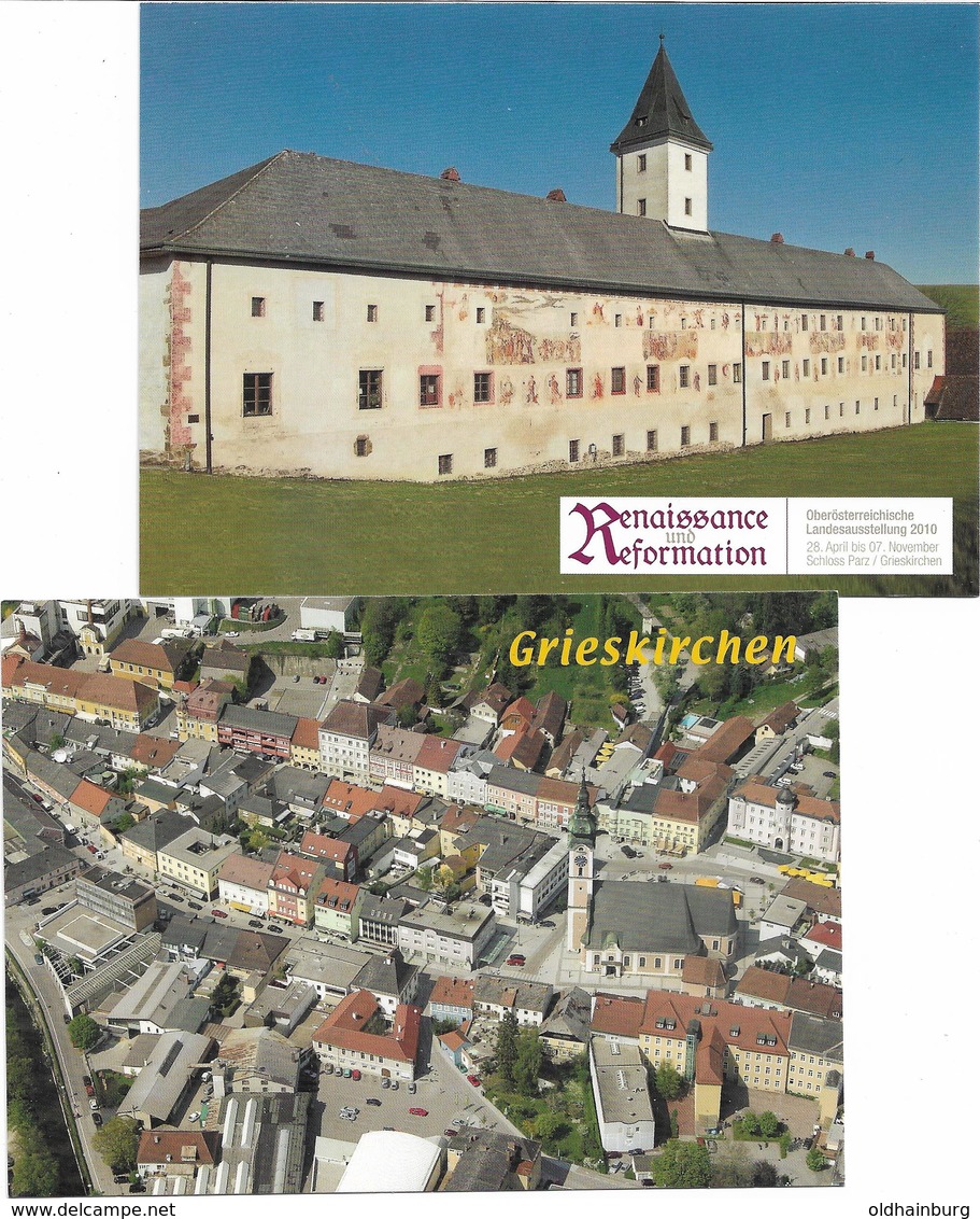 1651s: 2 AKs 4710 Grieskirchen, Renaissance Und Reformation, Ungelaufen - Grieskirchen