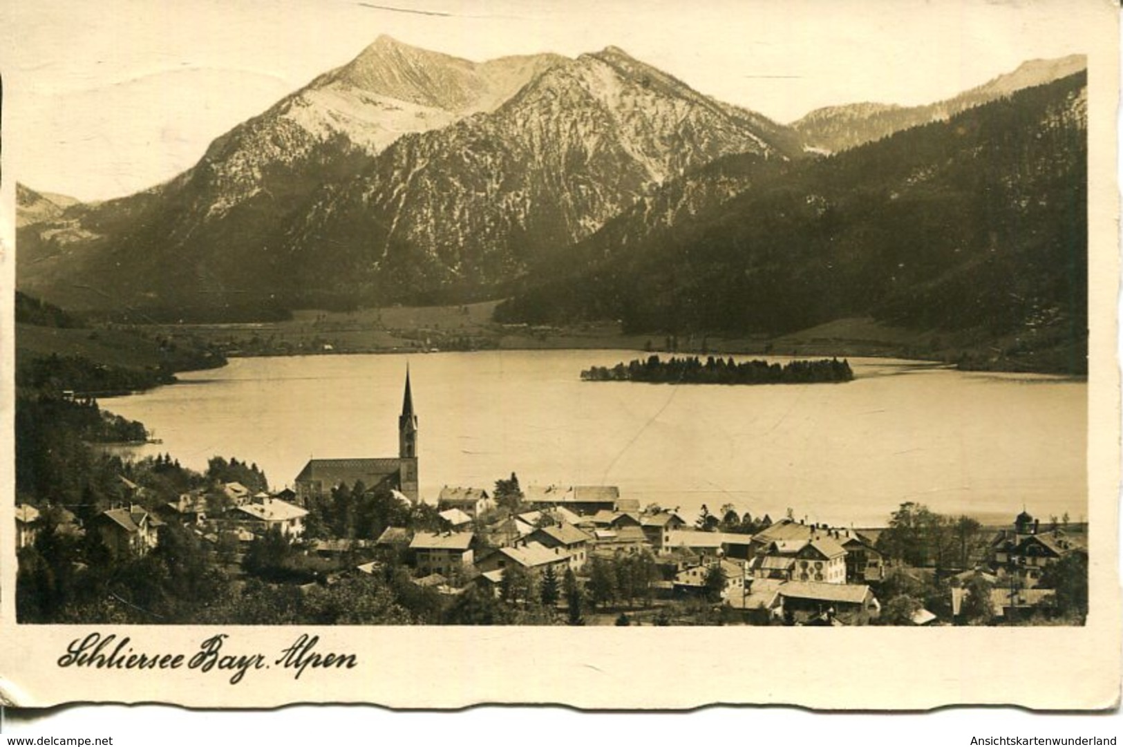 006208  Schliersee - Ansicht Mit See  1934 - Schliersee