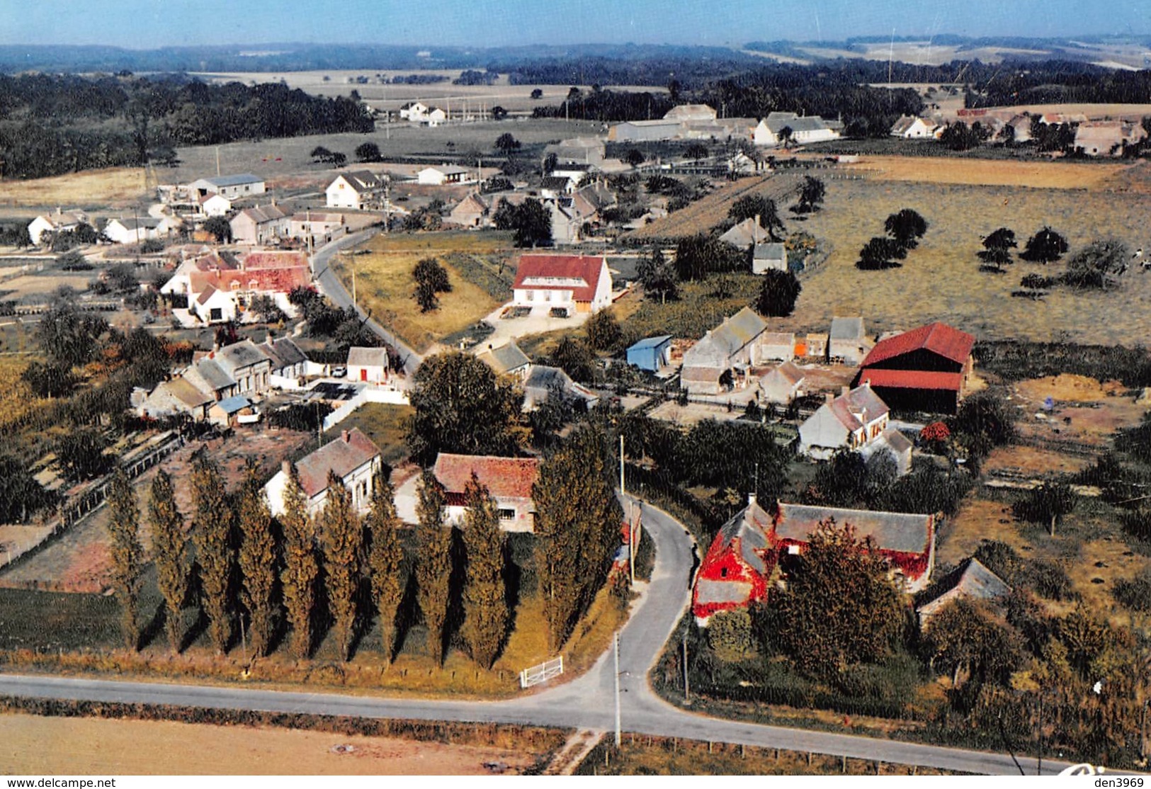 Villebougis - Vue Générale Aérienne - Villebougis