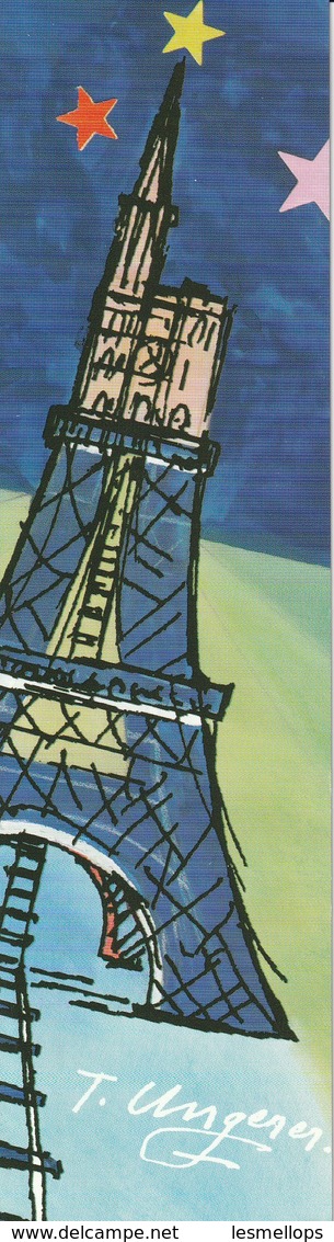 Tomi Ungerer - Marque-page Tour Eiffel - Marque-Pages