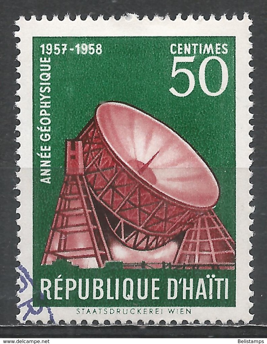 Haiti 1958. Scott #426 (U) Modern Observatory, International Geophysical Year - Haïti