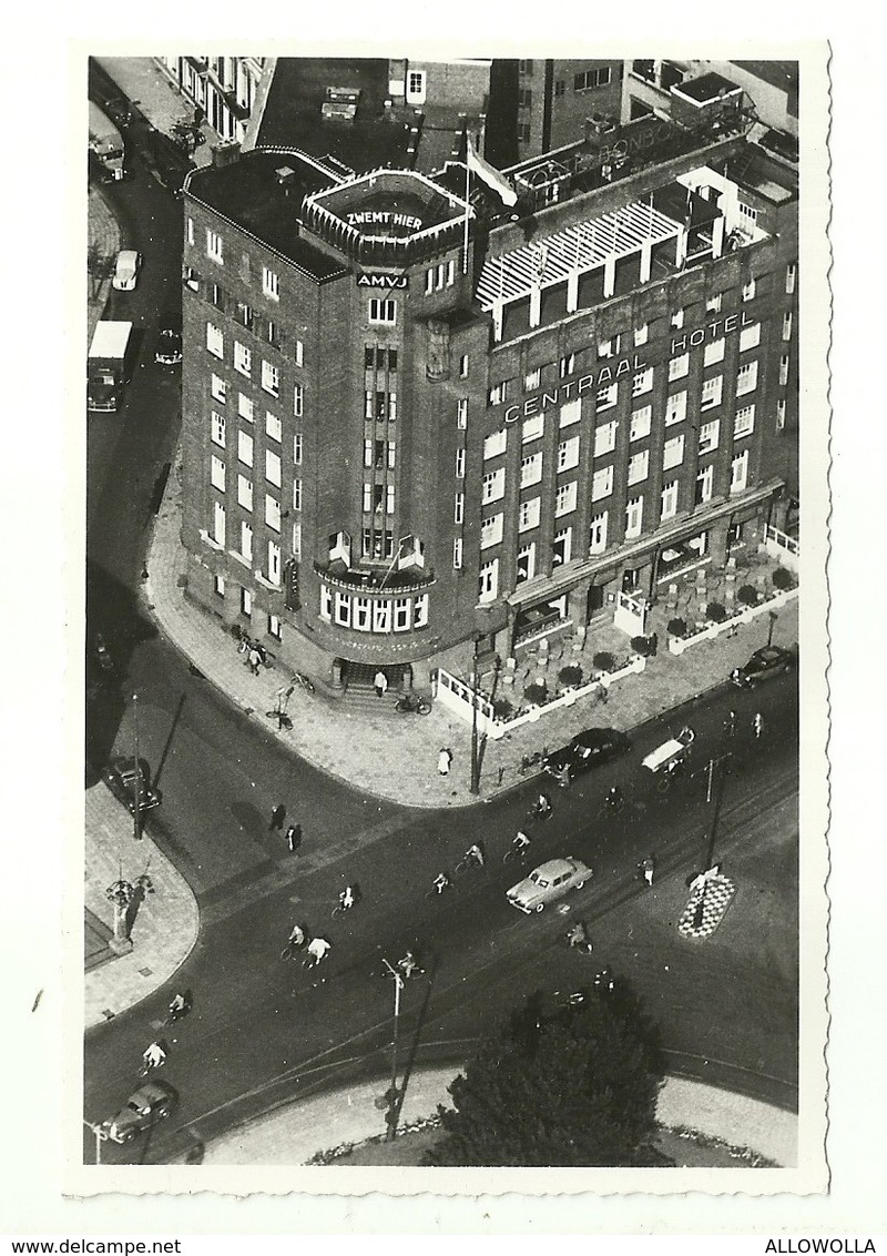 2755 " AMSTERDAM-CENTRAAL HOTEL EN REESTAURANT DER A.M.V.J. LEIDSEBOSJE " CARTOLINA POST. ORIG. NON SPED. - Amsterdam