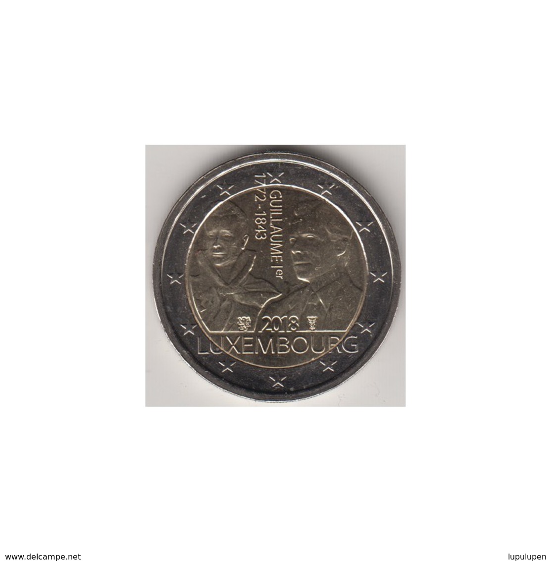 Moneda 2€ 2018 Luxemburgo "Guillermo" - Luxemburgo