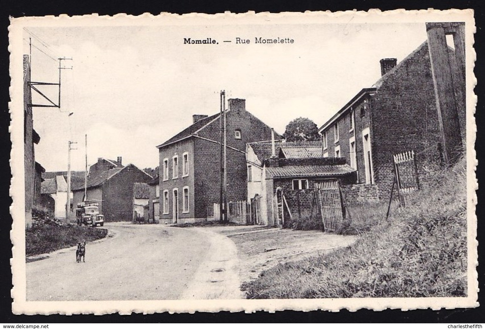 MOMALLE - ( Liège - Remicourt ) - Rue Momelette - Camion Brasseur Stella Artois ( Voir Scans ) - Andere & Zonder Classificatie