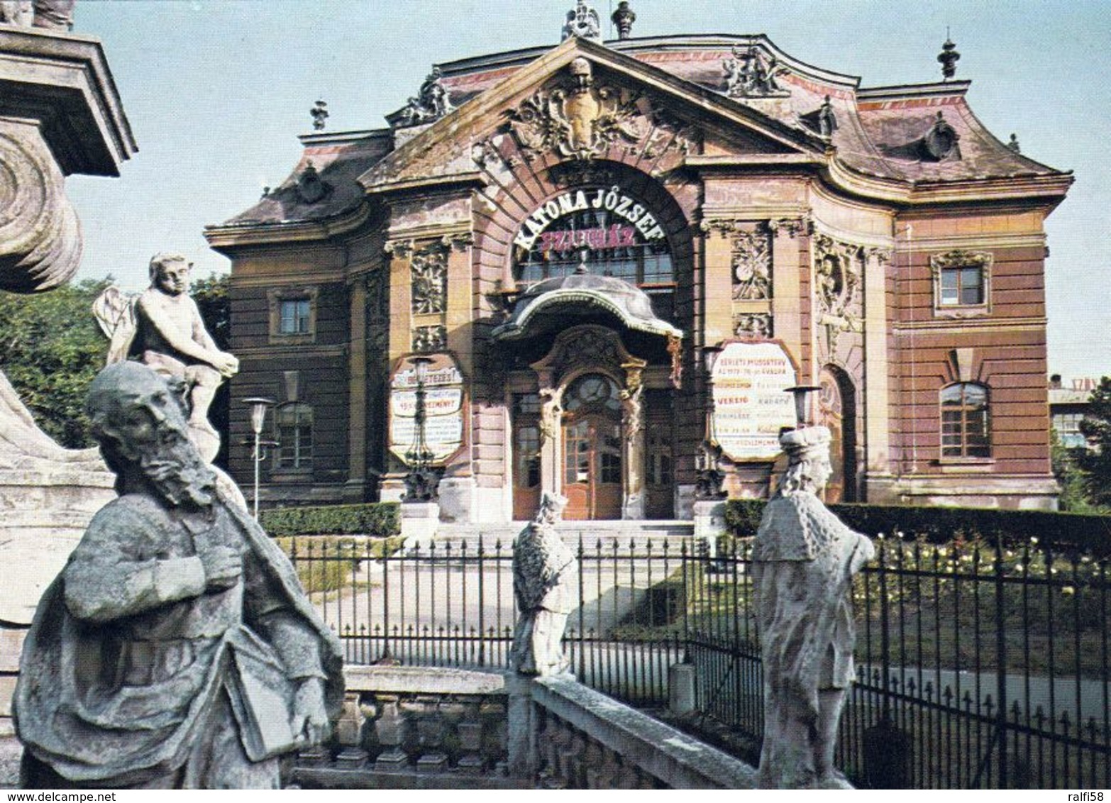 1 AK Ungarn Hungary * Das Katona Josef Theater In Der Stadt Kecskemet * - Ungarn