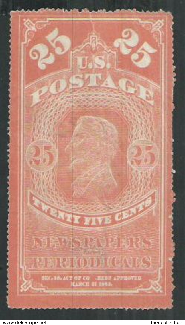 Etats Unis , Nespapers-periodicals. Timbres Journaux - Autres & Non Classés