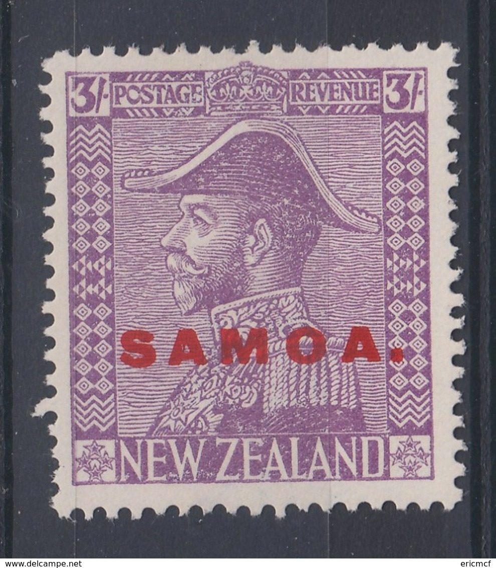 Samoa 1926 3/- 'Jones' Paper MLH(*) - Samoa