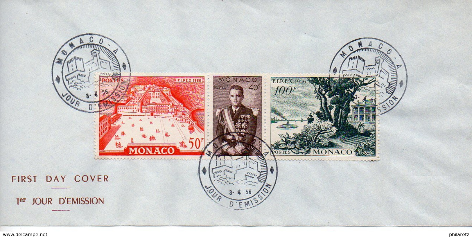 Monaco : Lot De 8 Enveloppes + 1 Carte Premier Jour Diverses Et Différentes - FDC