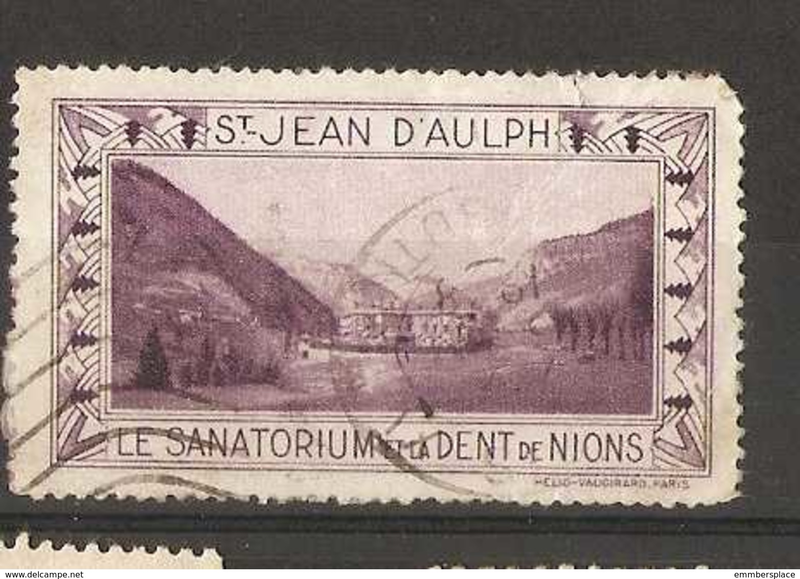 France  - Tourist Publicity For St Jean D'Aulph - Tourism (Labels)