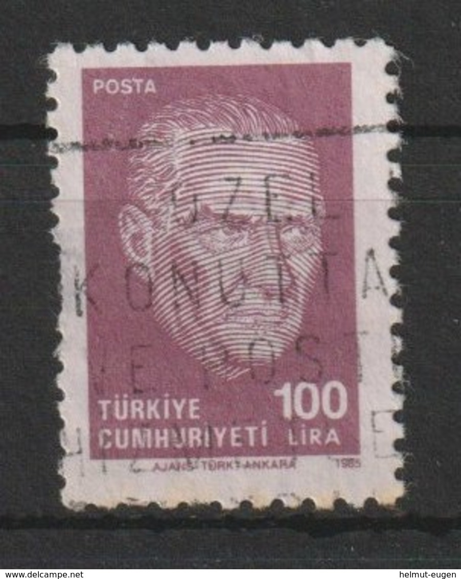 MiNr. 2734  Türkei 1985, 18. Dez. Freimarken: Atatürk. - Oblitérés