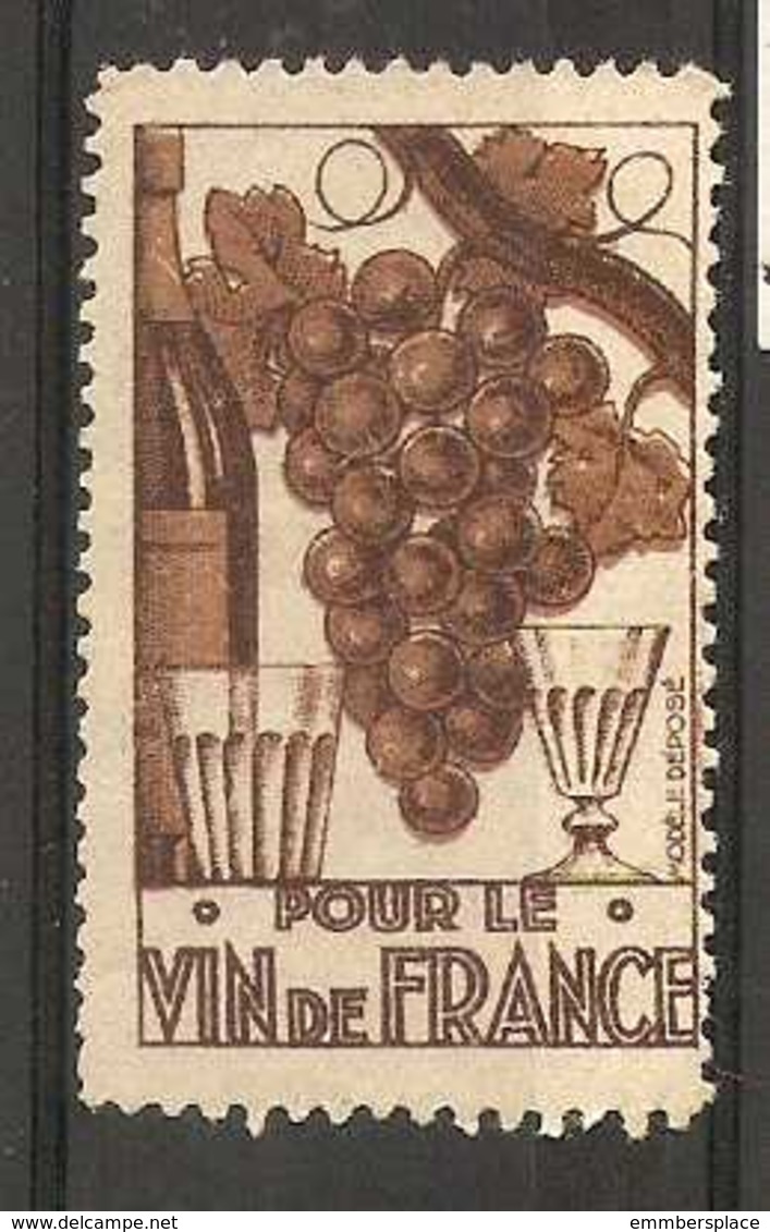 France - Publicity For French Wine Poster Stamp - Other & Unclassified