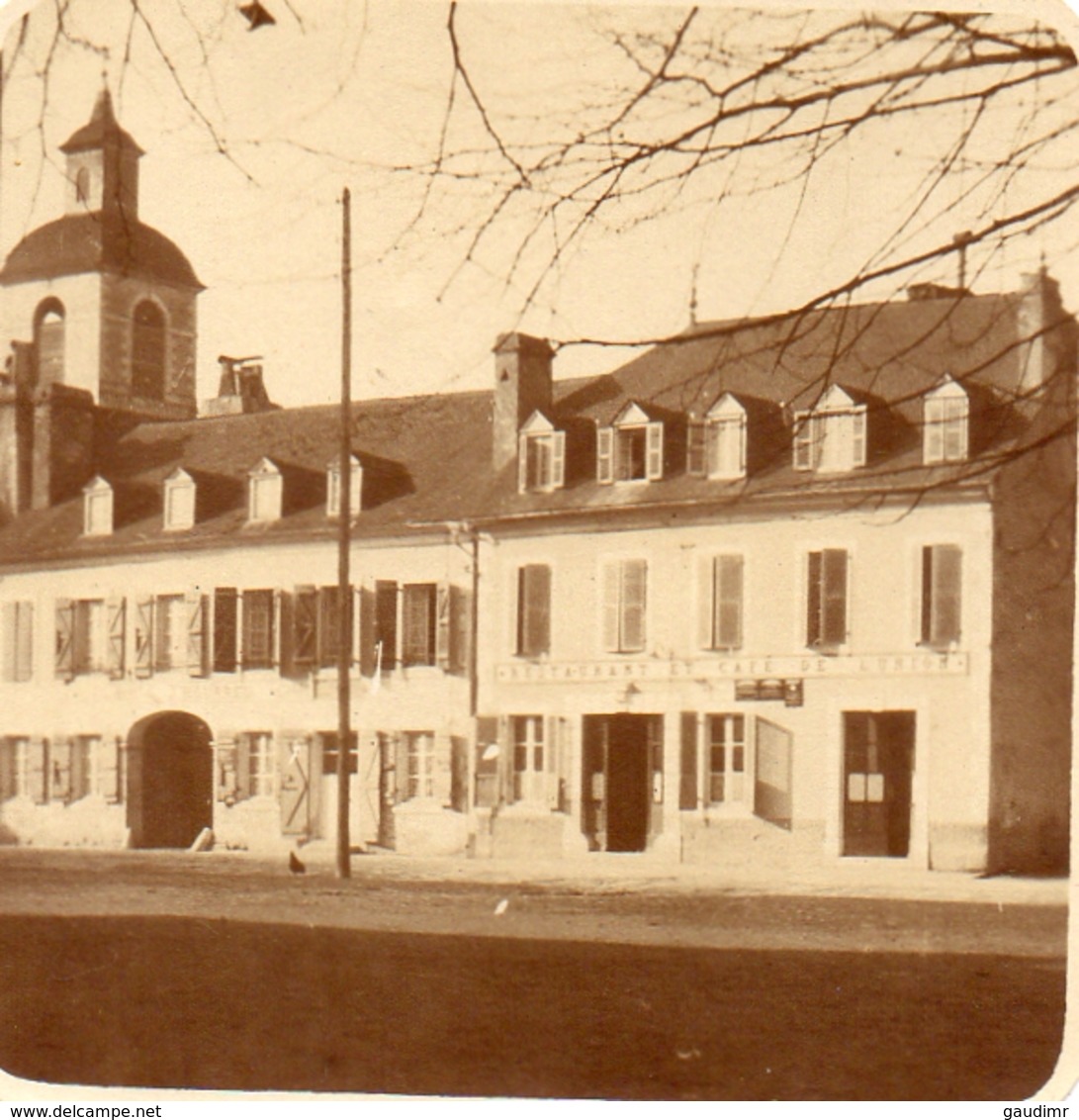 2 PHOTOS FRANÇAISES DE GAN PRES DE GELOS - PAU DANS LES PYRÉNÉES ATLANTIQUES - MARS 1920 - Lieux