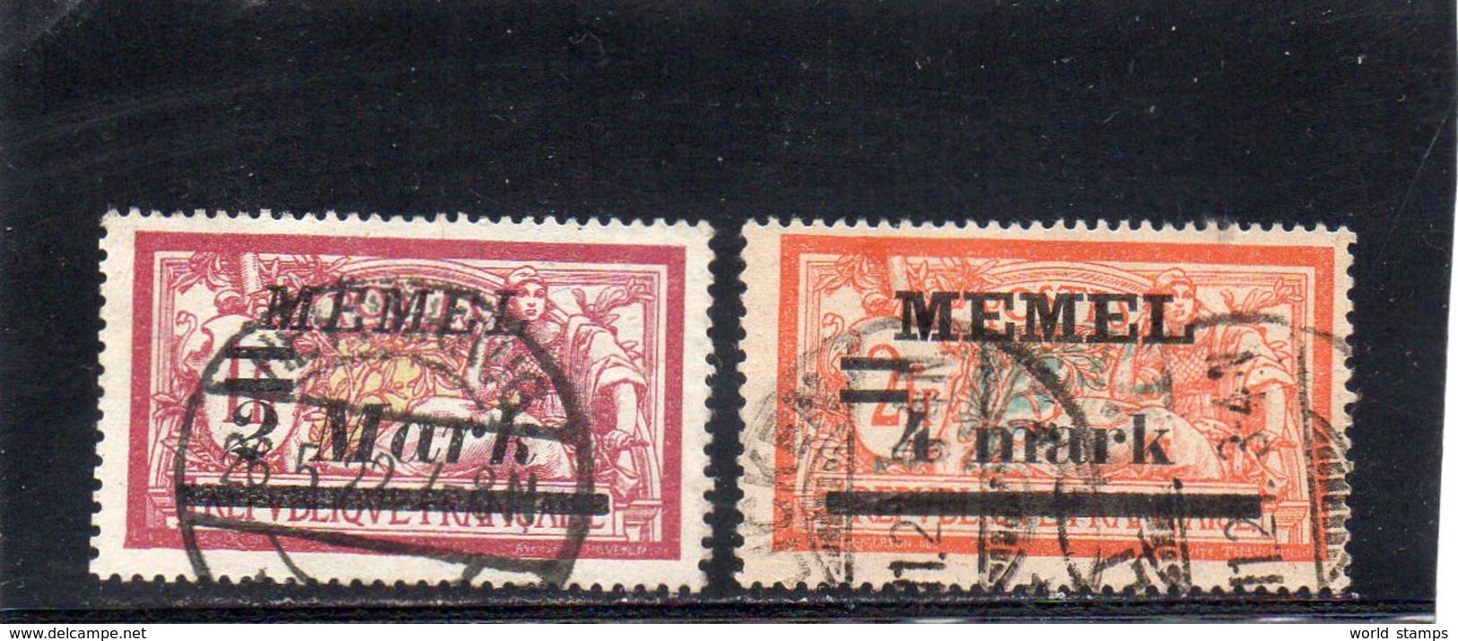 MEMEL 1920-1 O - Klaipeda 1923