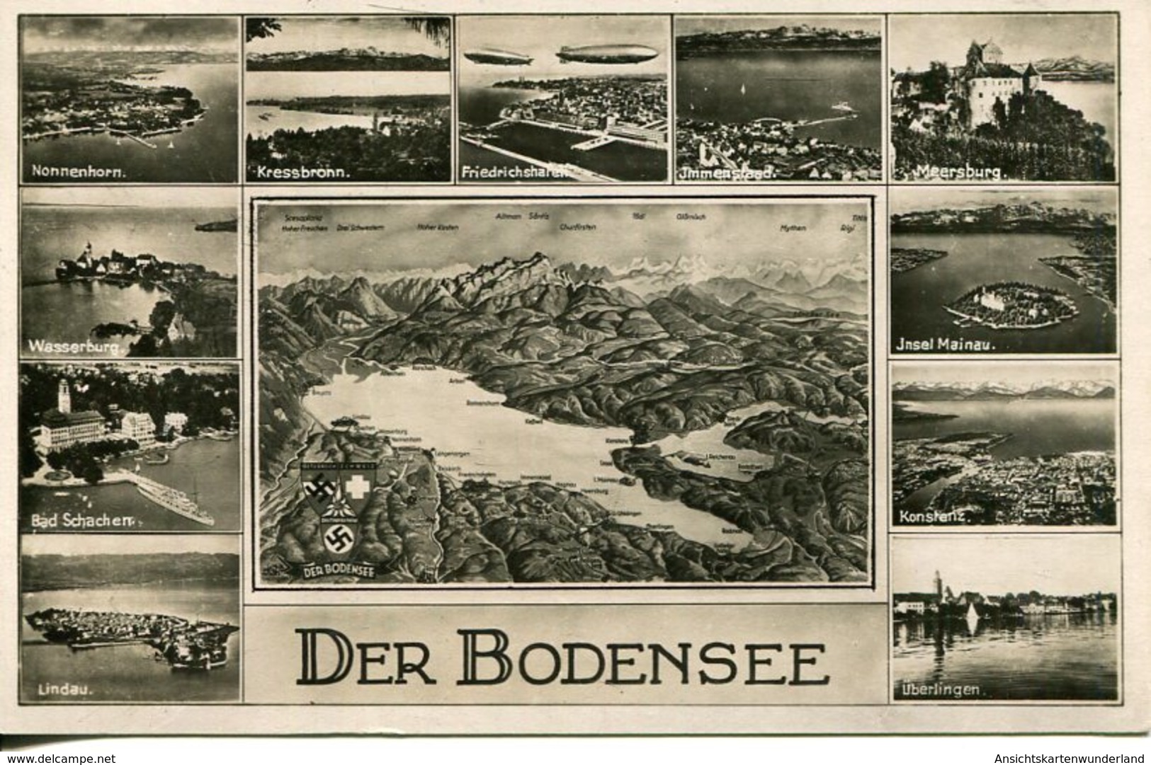 006236  Der Bodensee - Mehrbildpanorama  1941 - Sonstige & Ohne Zuordnung