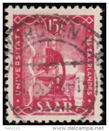 SAAR - Scott #203 Saar University / Used Stamp - Used Stamps