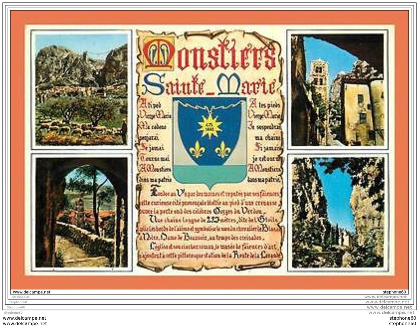 A547 / 243 04 - MOUSTIERS - SAINTE - MARIE Multivues - Andere & Zonder Classificatie