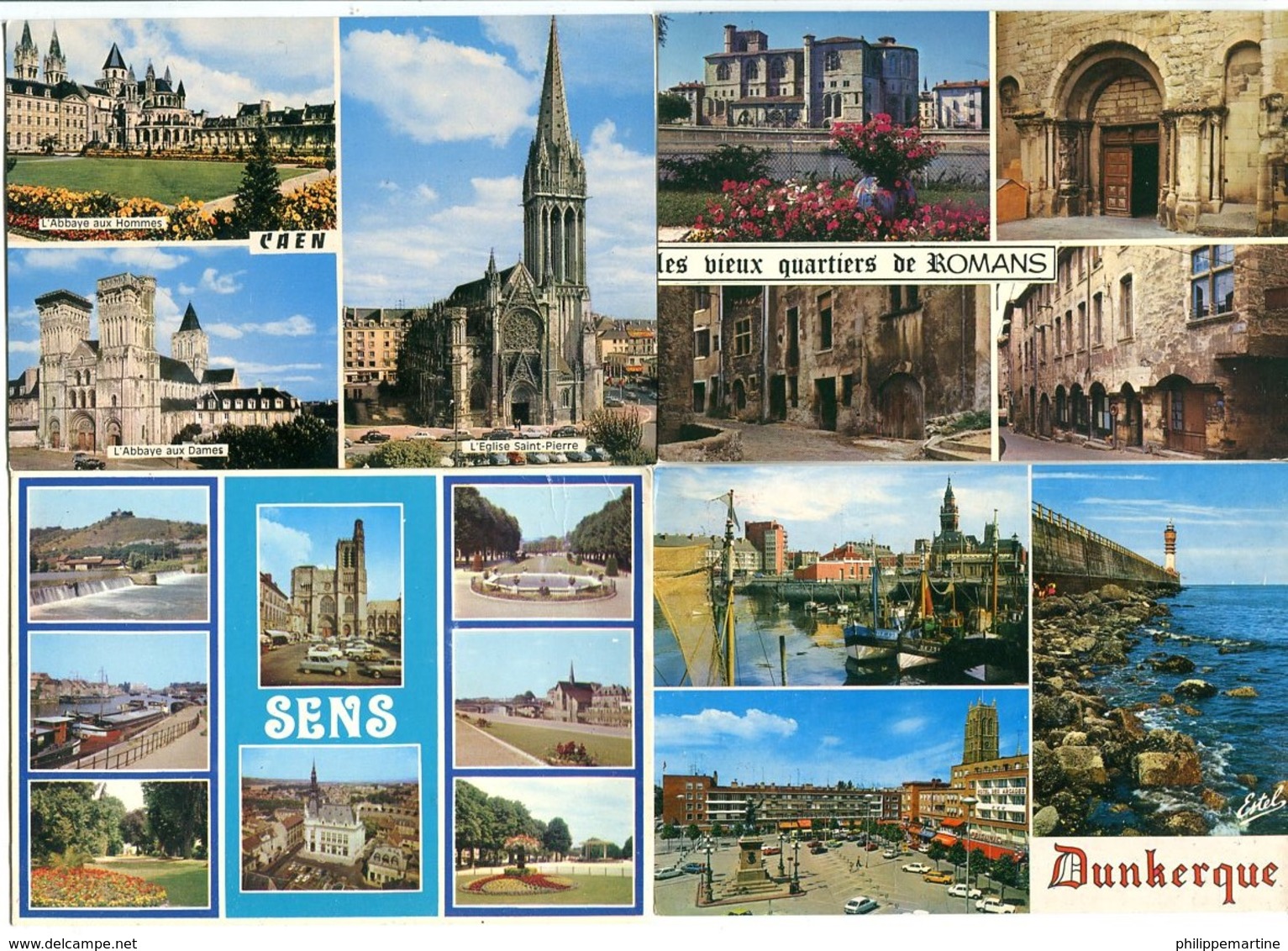 France  - Lot De 50 CPM Multivues - 5 - 99 Postcards