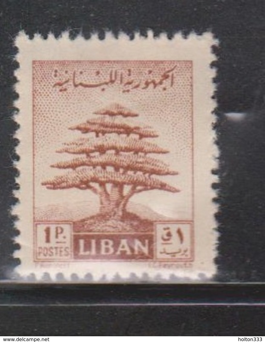 LEBANON Scott # 248 MH - Some Missing Gum - Lebanon