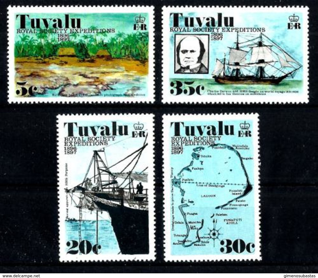 Tuvalu Nº 55/58 En Nuevo - Tuvalu