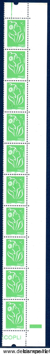 Col12 France Variété Marianne Lamouche  N° 3733 A / 3715  Pho A Cheval Neuf XX MNH Luxe - Neufs